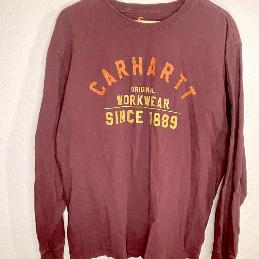 long sleeve carhartt t shirt mens